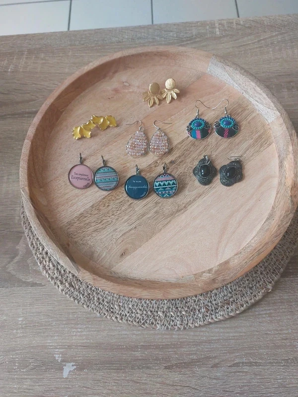 Lot de 7 pares de brincos em perfeito estado 🌸 – photo 2